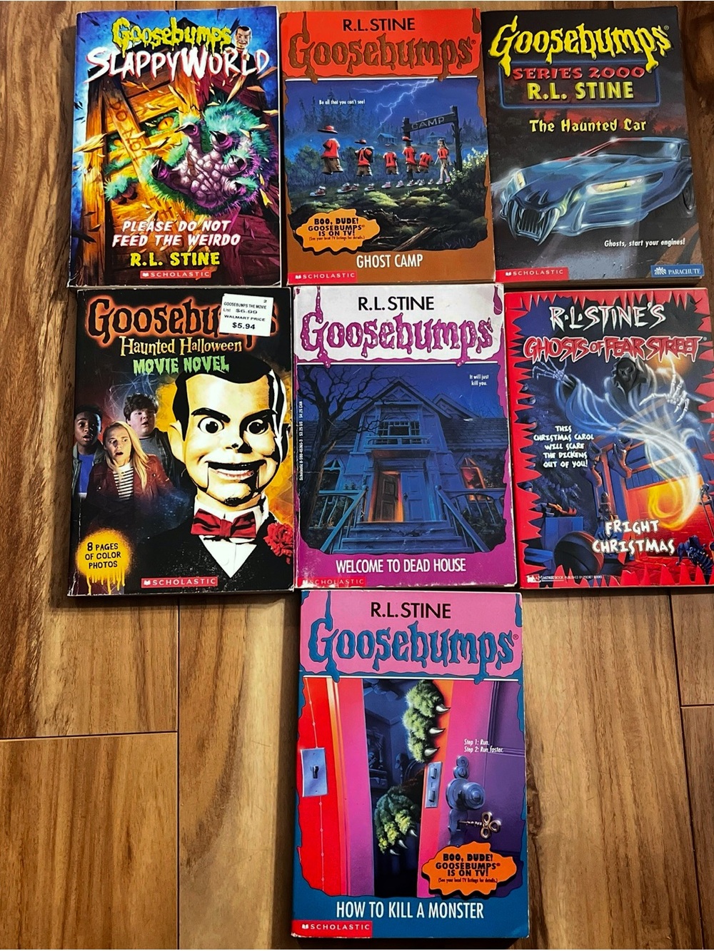 Goosebumps books